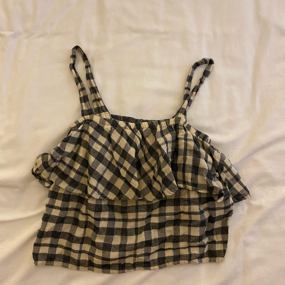 Gingham tank